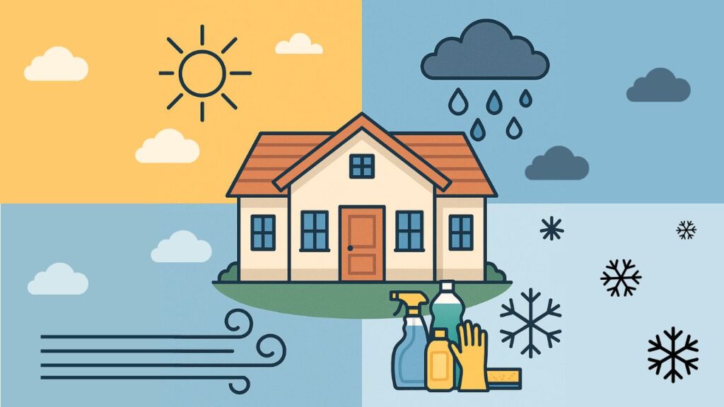 How Weather in Garland Affects Home Cleaning Needs