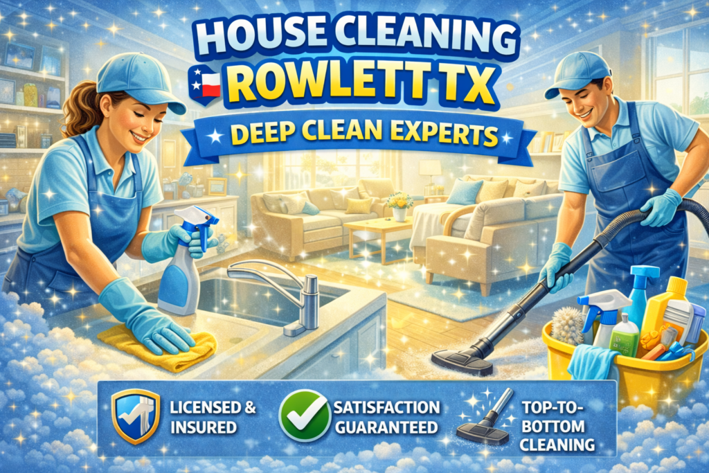Best House Cleaning in Rowlett TX: Deep Clean, Move-Out & Regular Maid Service