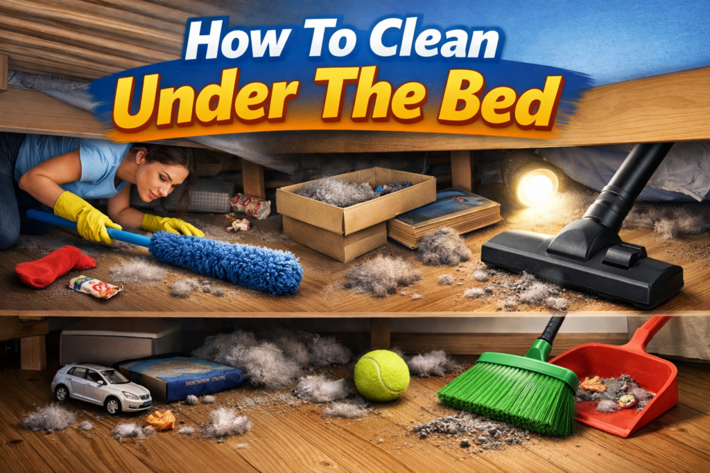 How To Clean Under The Bed