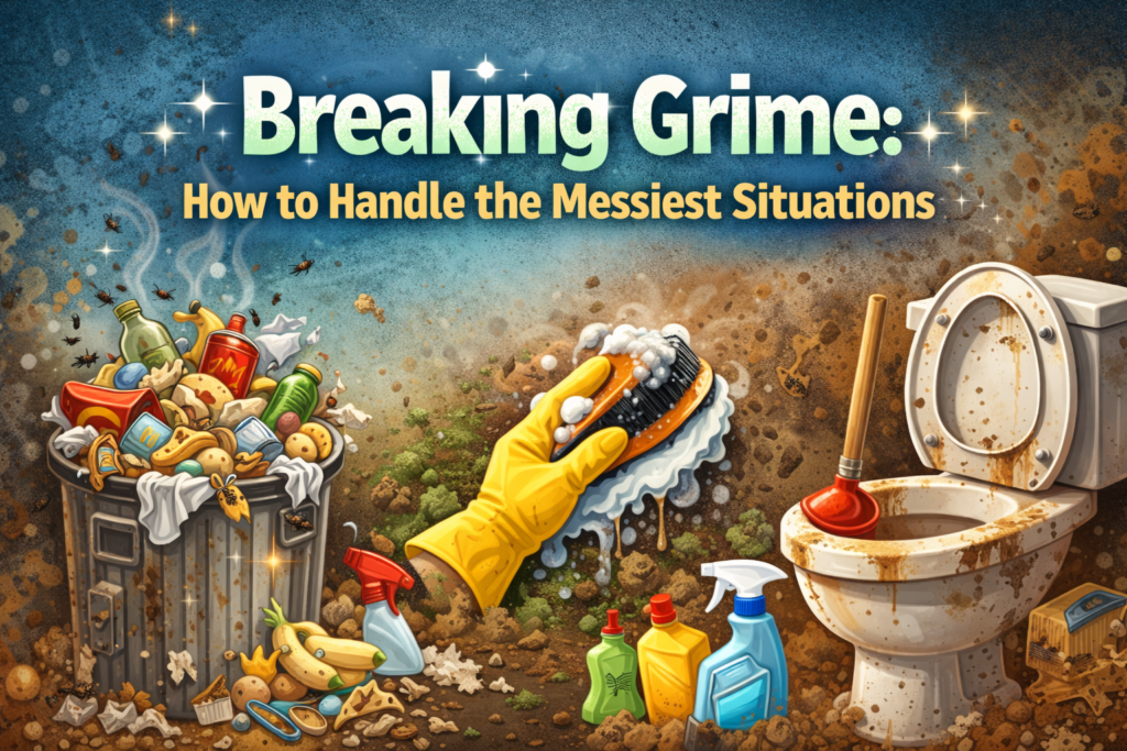 Breaking Grime: How to Handle the Messiest Situations