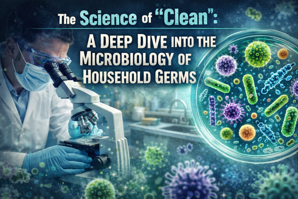 The Science of “Clean”: A Deep Dive into the Microbiology of Household Germs