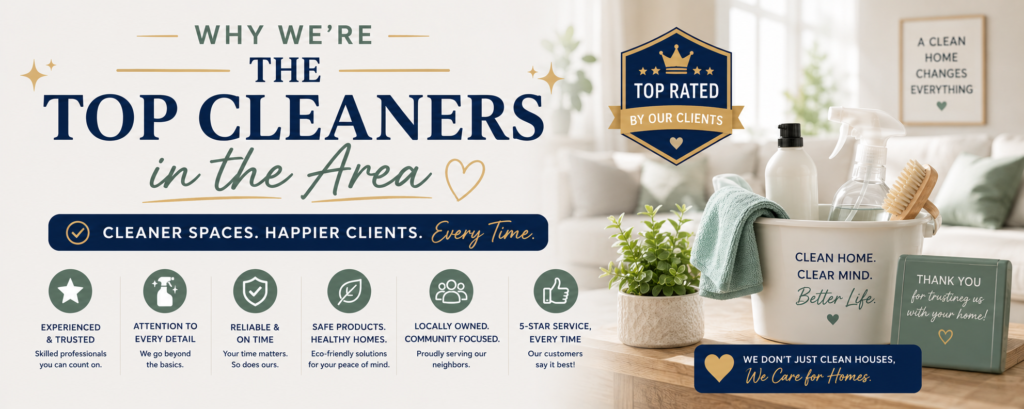 Why We’re the Top Cleaners in the Area